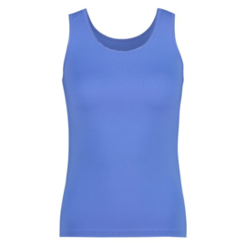 RJ pure color dames shirt  - Hemel Blauw