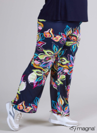 Broek Basic (D-03-PR) V72008-Colorful Flower Lime