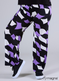 Broek Basic (D-03-PR) V75021-Diamond Blocks Purple