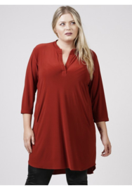Tuniek 3/4 mouw (C-8011) 028-Roest