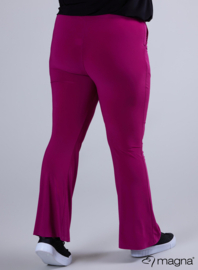 Relaxed Pocket Flared Pants (D-2403) 056-Magenta