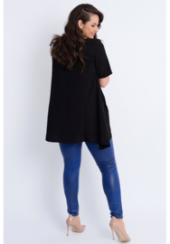 Tuniek Cressida (C-4015) 001-Zwart