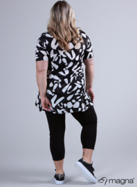 Short Sleeve A-lijn Shirt (B-9004-PRINT) V65001-Shapes BW