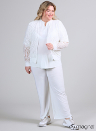 Zip Jacket (K-2501-LC) 018-Ivory White