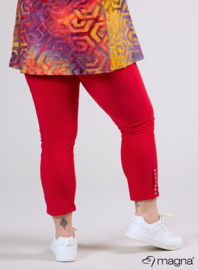 Legging met studs (F-10) 015-Rood