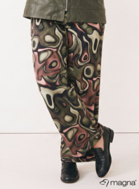 Broek Basic (D-03-PRINT) T10031-Fluid Design Green