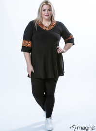 Flow Shirt/Tuniek (C-2321-PR) X42019-Leopard Orange