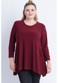 Tuniek Isabel (C-4051) 032-Wine Red