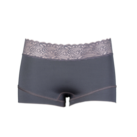 RJ PURE COLOR DAMES SHORT KANT - 228-Grijs