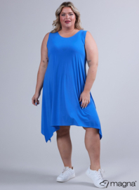 A-Shaped Sleeveless Split Dress (C-2323) 071- Dr Skye Blue