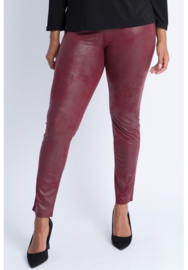 Legging Leather Look (F-23 LL) 032-Bordeaux