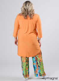A-Line Long Pocket Tunic (C-2217) 019-Orange