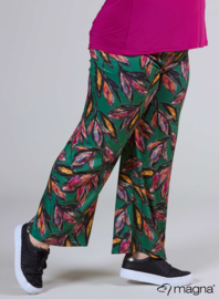 Broek Basic (D-03-PR) U28038-Paradise Flower Green