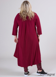 High Low A-Line Dress (C-2213) 032-Wine Red