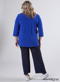 Comfy Button Flap Tunic (C-2504) 060-Royal Blue