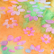 Long A-Line Dress (C-2513-MSH) T76008-Daisy Design Orange-Pink-Lime