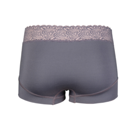 RJ PURE COLOR DAMES SHORT KANT - 228-Grijs
