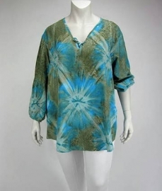 Blouse Emelie (06-2367 / turqgoldsin)