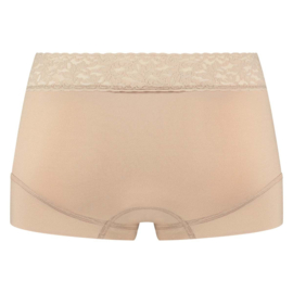 RJ PURE COLOR DAMES SHORT KANT - 321-Caffé Latte