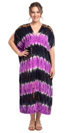 Kaftan "MORGANA" (16-5498) Purp-Black