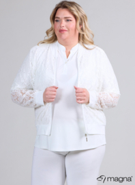 Zip Jacket (K-2501-LC) 018-Ivory White