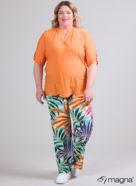 Roll Sleeve Top (B-9001) 019-Orange