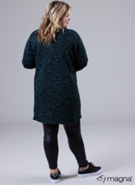 Relaxed Fit Tunic (C-2324-HVP) U91048-Digital Waves Petrol