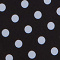 Short Sleeve Puffy Shirt (B-8018-PRINT) 411001-Medium Polka BW