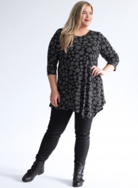Tuniek Triangle vis-print (B-93-VPMB) 000101-big small circle bw