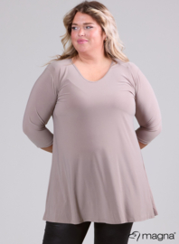 Lange basic shirt (B-6004) 014-Sand