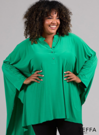 Oversized Tuniek/Ponncho (ZF-PO-1002)  058-Brazil Green