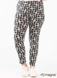 Legging Basic (F-0031-VISPR) - 389001-BW Painted Squares