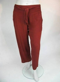 Broek Elize Krinkle (15-2655-bordeau)