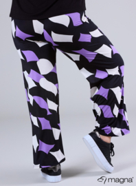 Broek Basic (D-03-PR) V75021-Diamond Blocks Purple