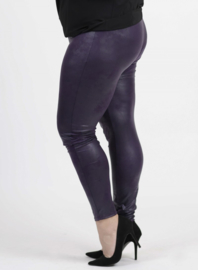 Legging Leather Look (F-23 LL) 059-Dr.Paars