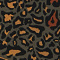 Tuniek 3/4 Mouw (C-8011-VP) W40031-Leopard Green-Khaki