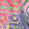 A-Line Sleeveless Frill Top-Tunic (C-2514-MSH) T77007-Maze Yellow-Green