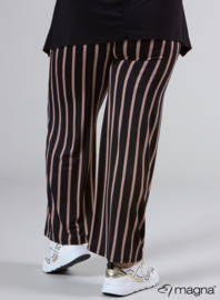 Broek Basic (D-03-PR) 048061-Wide Lines Taupe