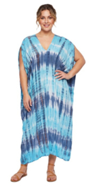 Kaftan "MORGANA" (09-5491) GreyBlue