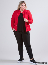 Short Button Sailor Jacket (K-2302) 015-Rood