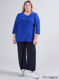 Comfy Button Flap Tunic (C-2504) 060-Royal Blue