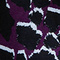 Rechte/Strak vallende Jurk (ZF-DR-1007-PR) 001-Zwart/X590598-Leopard Purple