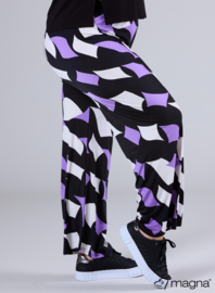 Broek Basic (D-03-PR) V75021-Diamond Blocks Purple