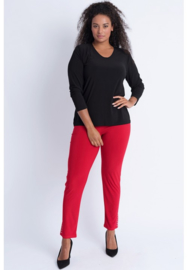 Legging met studs (F-10) 015-Rood