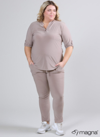 Roll Sleeve Top (B-9001) 014-Sand