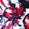 Tuniek Punten 3Q-mouw(C-0001-MB-vis-print) - Z90015-Art Flower Red