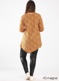 Tuniek Triangle vis-print (B-93-VPMB) 00002D-simple leopard Yellow