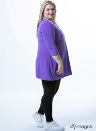 A-Shaped Button (C-2322) 021-Purple