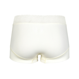 RJ PURE COLOR DAMES SHORT KANT - 197-Ivoor