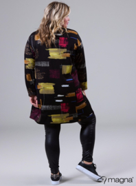Warm Viscose Comfort Tunic (C-2422) U90001-Block Art Black